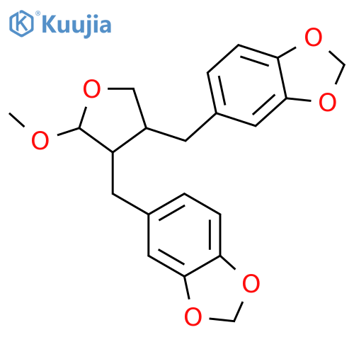 9,9'-Epoxy-3,4:3',4'-bis(methylenedioxy)-8,8'-lignan-9-ol; (8R,8'R,9S)-form, Me ether structure