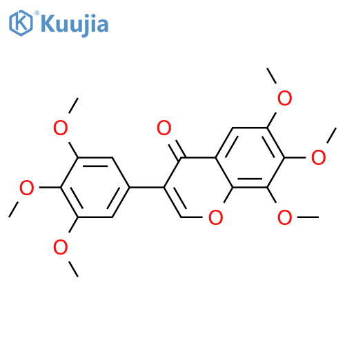 3',4',5',6,7,8-Hexahydroxyisoflavone; Hexa-Me ether structure