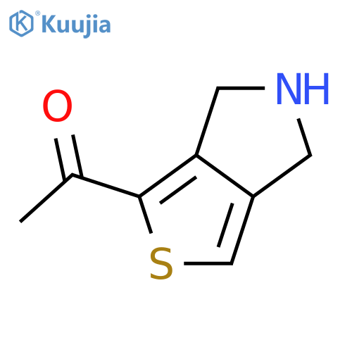 Ethanone,1-(5,6-dihydro-4H-thieno[3,4-c]pyrrol-1-yl)- structure