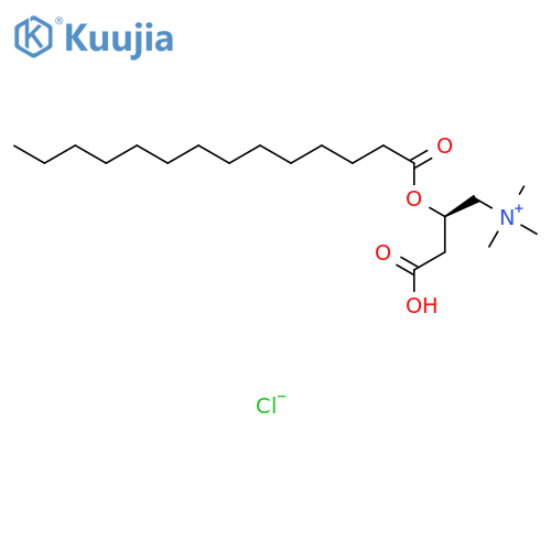 Myristoyl-L-carnitine Hydrochloride structure