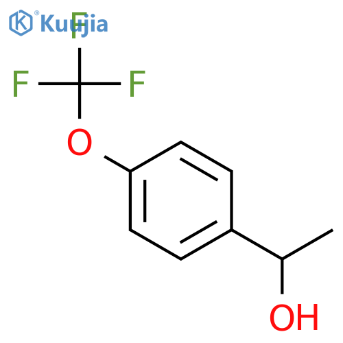 1-4-(Trifluoromethoxy)phenylethan-1-ol structure