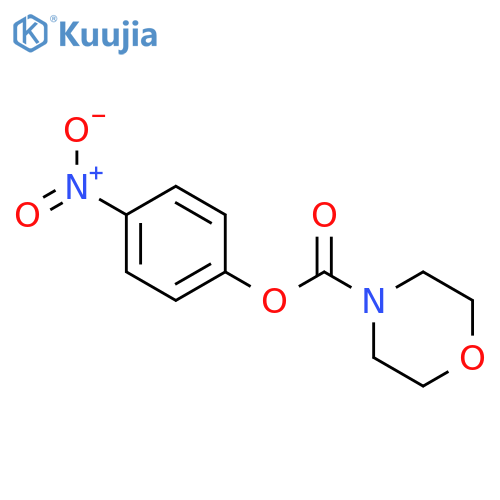 4-nitrophenyl morpholine-4-carboxylate structure