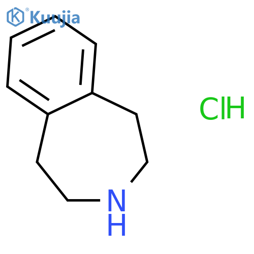 2,3,4,5-tetrahydro-1h-3-benzazepine hydrochloride structure