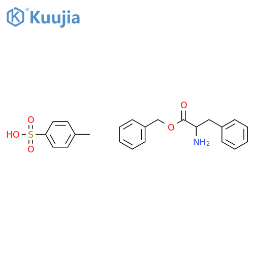 L-Phenylalanine benzyl ester p-toluenesulfonate structure