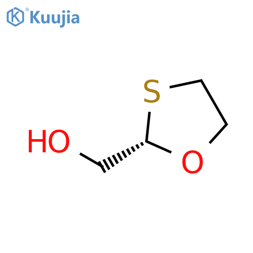1,3-Oxathiolane-2-methanol, (2S)- structure