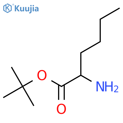 DL-Norleucine tert-butyl ester structure