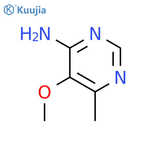 4-Pyrimidinamine,5-methoxy-6-methyl- structure