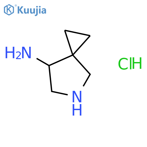 (7S)-5-azaspiro[2.4]heptan-7-amine;dihydrochloride structure
