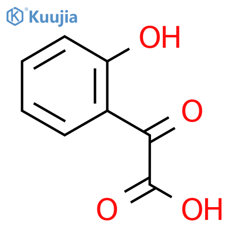 2-(2-hydroxyphenyl)-2-oxoacetic acid structure