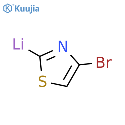 4-bromo-2-lithiothiazole structure