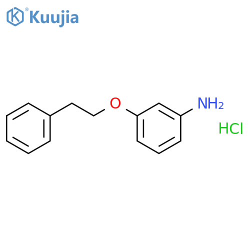 3-(2-Phenylethoxy)aniline Hydrochloride structure