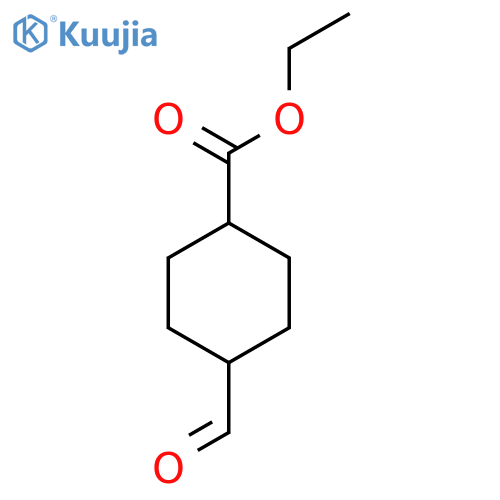 (1R,4R)-Ethyl 4-formylcyclohexanecarboxylate structure