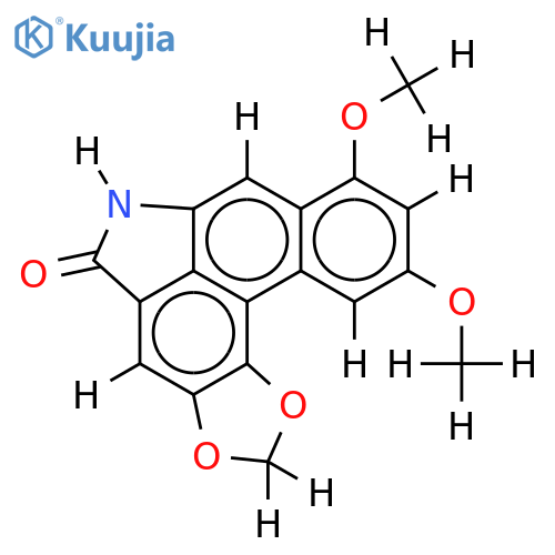 3,4-Methylendioxy-6,8-dimethoxy-10-amino-phenanthren-1-carbonsaeurelactam structure