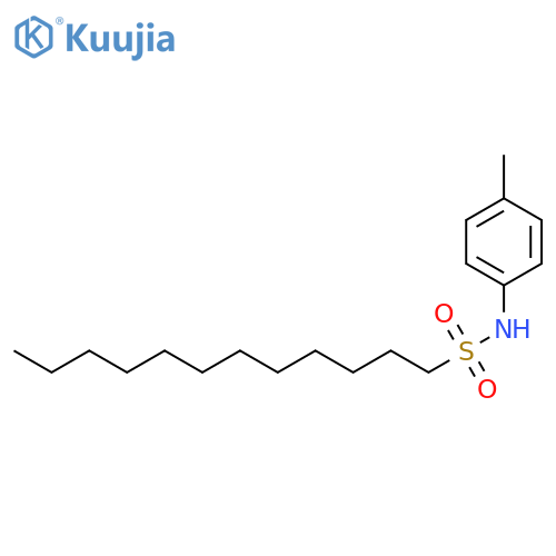 1-Dodecanesulfonamide,N-(4-methylphenyl)- structure