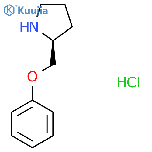 (S)-2-(Phenoxymethyl)-pyrrolidine Hydrochloride structure