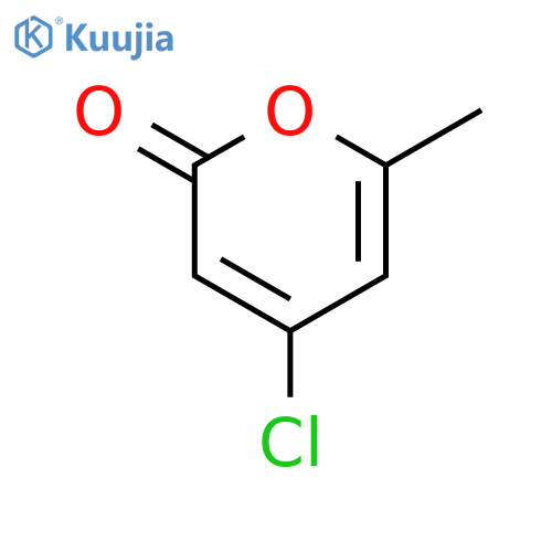 2H-Pyran-2-one, 4-chloro-6-methyl- structure