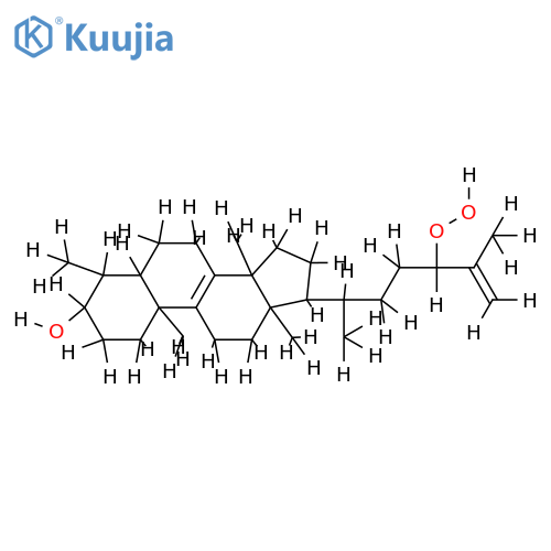 24-Hydroxy-29-norlanosta-8,25-dien-3-ol structure