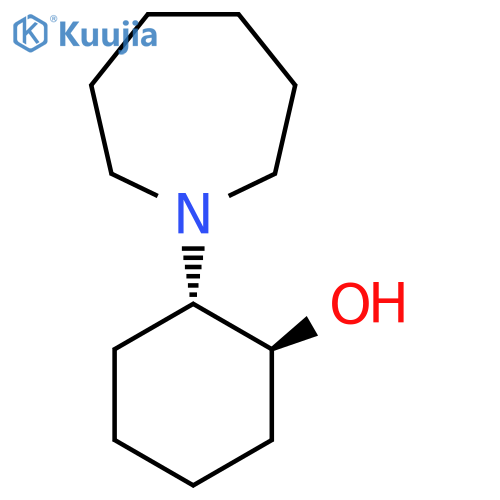 trans-2-(azepan-1-yl)cyclohexan-1-ol structure