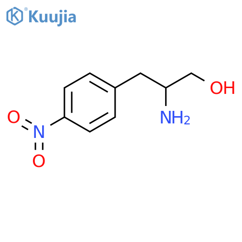 2-amino-3-(4-nitrophenyl)propan-1-ol structure