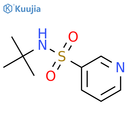 N-tert-butylpyridine-3-sulfonamide structure