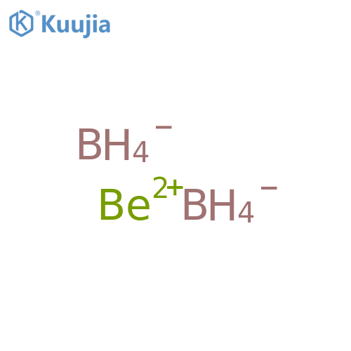 Beryllium,bis[tetrahydroborato(1-)-kH,kH']-, (T-4)- structure
