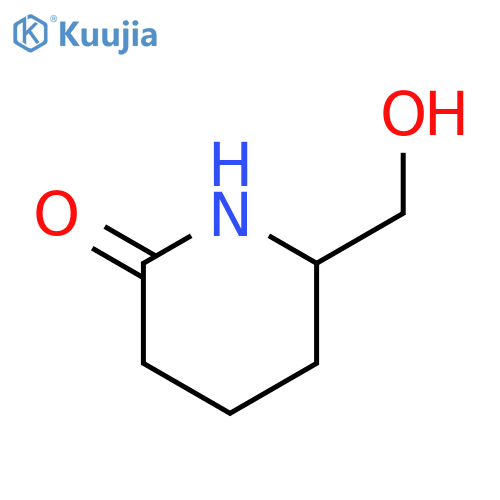 6-(hydroxymethyl)piperidin-2-one structure