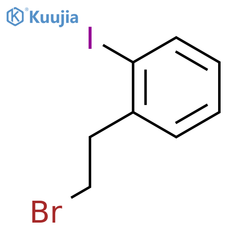 1-(2-bromoethyl)-2-iodobenzene structure