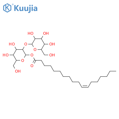 11-Octadecenoic acid; (Z)-form, [β-D-Glucopyranosyl-(1→2)-β-D-glucopyranosyl] ester structure