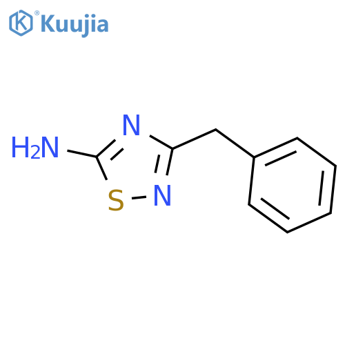 3-benzyl-1,2,4-thiadiazol-5-amine structure