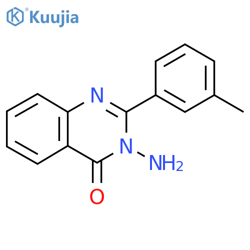 3-Amino-2-M-tolylquinazolin-4(3H)-one structure