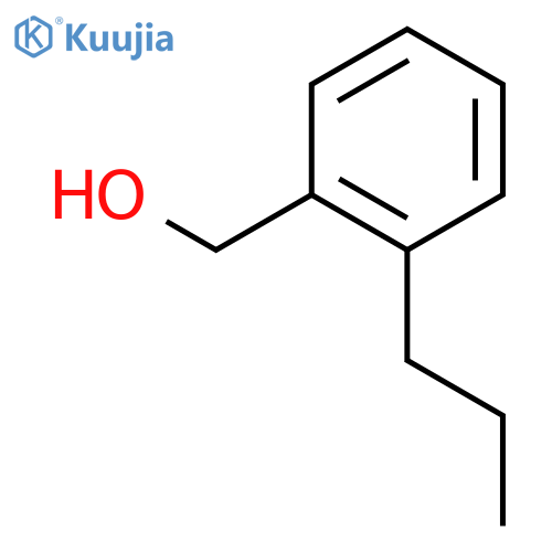 Benzenemethanol, 2-propyl- structure