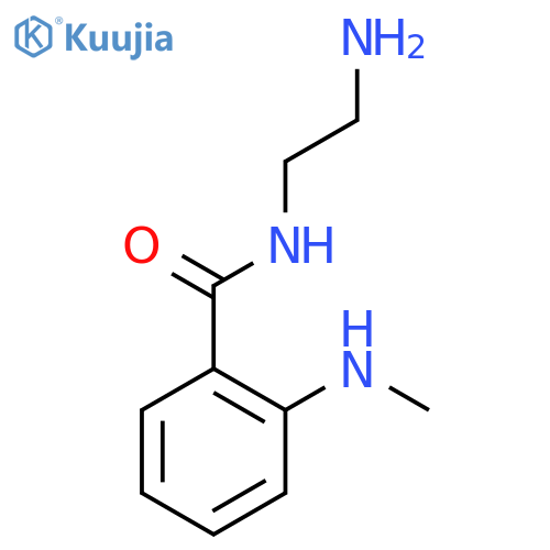 N-(2-Aminoethyl)-2-(methylamino)benzamide structure