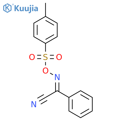 [(e)-[cyano(phenyl)methylidene]amino] 4-methylbenzenesulfonate structure