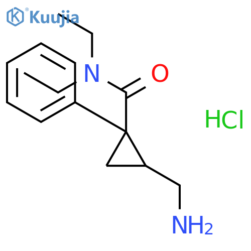 (1R-cis)-Milnacipran Hydrochloride structure