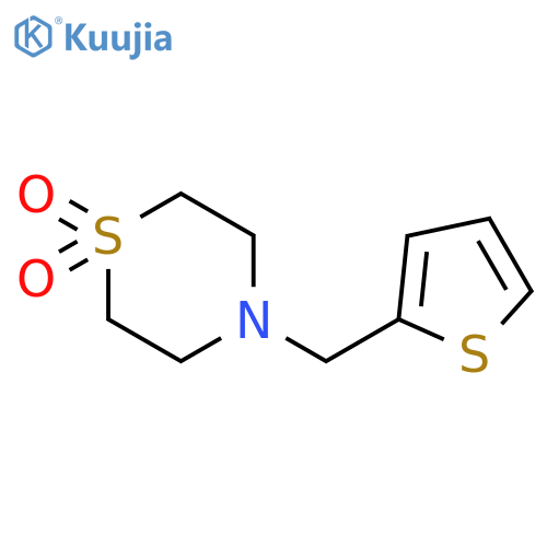 4-(Thiophen-2-ylmethyl)thiomorpholine 1,1-dioxide structure