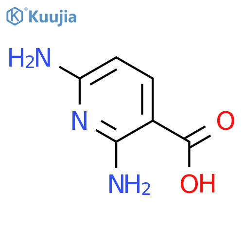 2,6-diamino-3-Pyridinecarboxylic acid structure