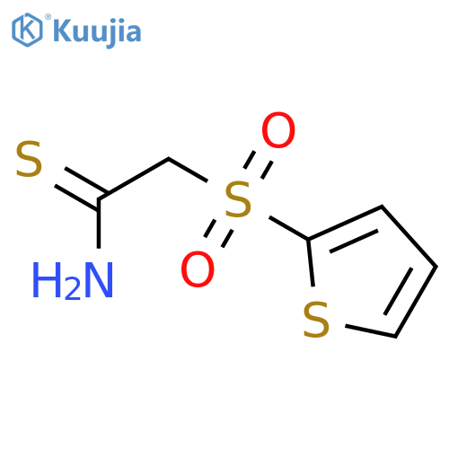 2-(Thien-2-yl)sulphonylethanethioamide structure