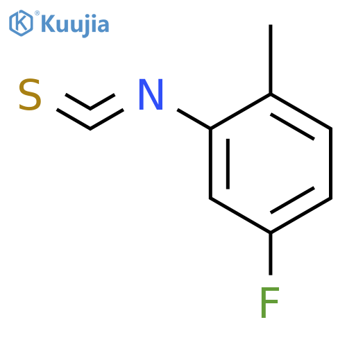 5-Fluoro-2-methylphenyl isothiocyanate structure