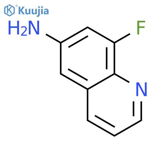 6-Quinolinamine,8-fluoro- structure