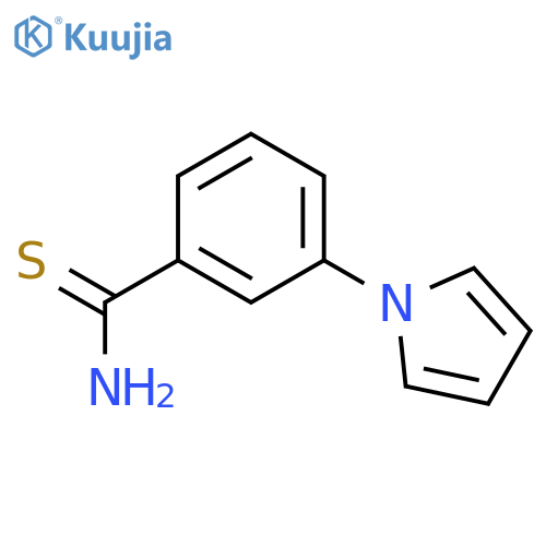 3-(1H-Pyrrol-1-yl)benzenecarbothioamide structure