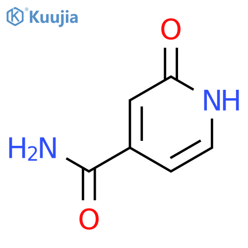 1,2-Dihydro-2-oxo-4-pyridinecarboxamide structure