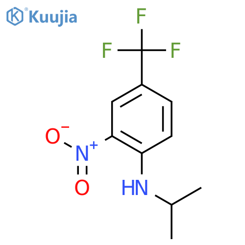 4-(Isopropylamino)-3-nitrobenzotrifluoride structure