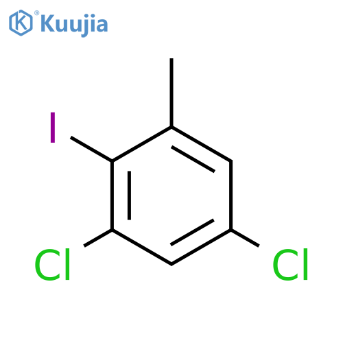 3,5-Dichloro-2-iodotoluene structure