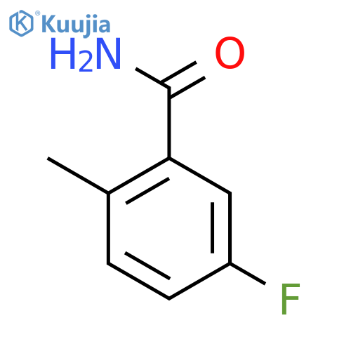5-Fluoro-2-methylbenzamide structure