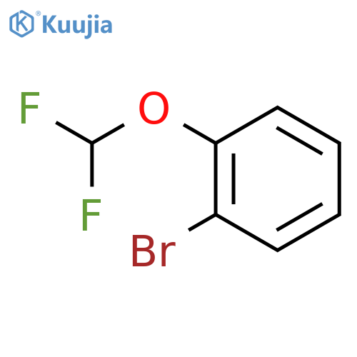 1-Bromo-2-(difluoromethoxy)benzene structure