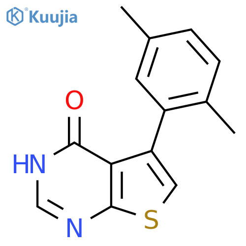 5-(2,5-Dimethylphenyl)thieno[2,3-d]pyrimidin-4(3H)-one structure
