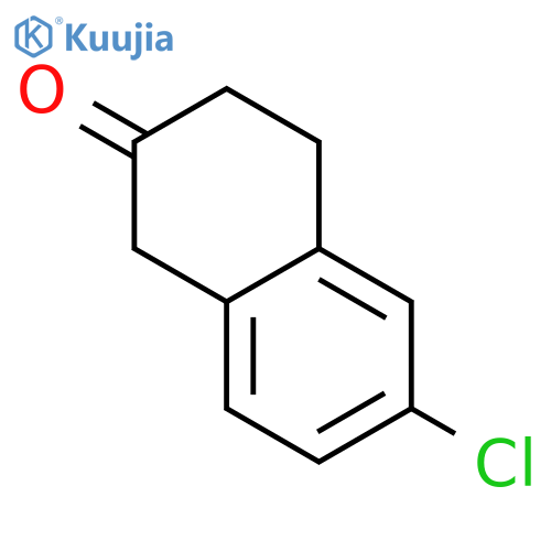 6-Chloro-2-tetralone structure