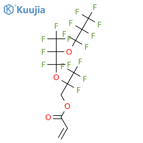 1H,1H-Perfluoro(2,5-dimethyl-3,6-dioxanonanoyl)acrylate structure