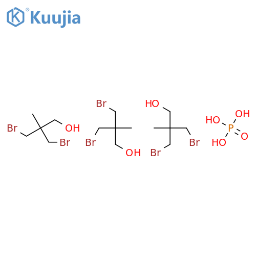 1-Propanol, 3-bromo-2-(bromomethyl)-2-methyl-, phosphate (3:1) structure