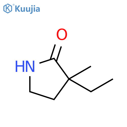 3-ethyl-3-methylpyrrolidin-2-one structure